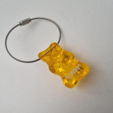 Sárga Műanyag Maci Haribo