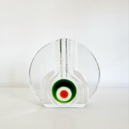 Walther Glas Solifleur Blokk Váza