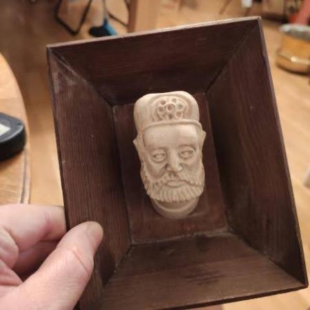 Fa Kép Kerámia Fejjel Wawel head