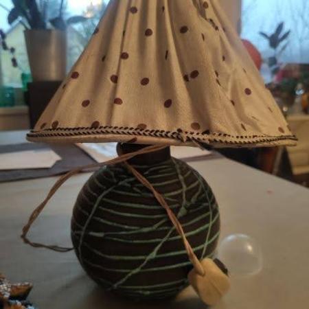 Keramia Asztali Lampa Oszeres